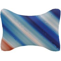 Violet Orange Seat Head Rest Cushion by Sparkle