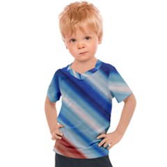 Violet Orange Kids  Sports Tee