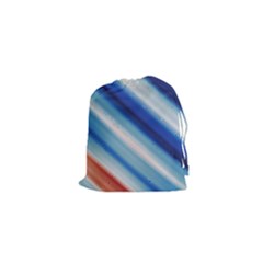 Blue White Drawstring Pouch (xs) by Sparkle