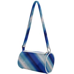 Blue White Mini Cylinder Bag