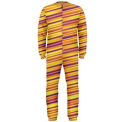 Strips Hole Onepiece Jumpsuit (men)  by Sparkle