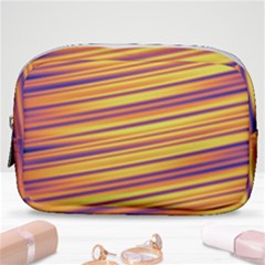 Strips Hole Make Up Pouch (small) by Sparkle