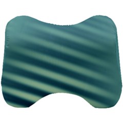 Blue Strips Head Support Cushion by Sparkle