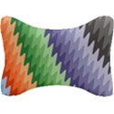 Zigzag Waves Seat Head Rest Cushion View1