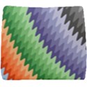 Zigzag Waves Seat Cushion View1