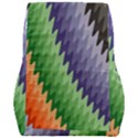 Zigzag Waves Car Seat Back Cushion  View2