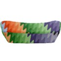 Zigzag Waves Car Seat Back Cushion  View3