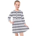 Flamingos Kids  Quarter Sleeve Shirt Dress View1