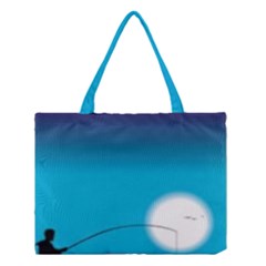 Fishing Medium Tote Bag by Sparkle