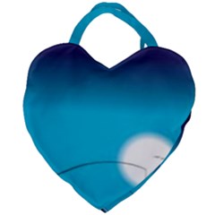 Fishing Giant Heart Shaped Tote by Sparkle