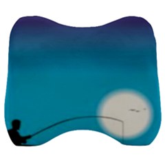 Fishing Velour Head Support Cushion by Sparkle