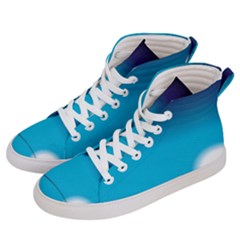 Fishing Men s Hi-top Skate Sneakers by Sparkle