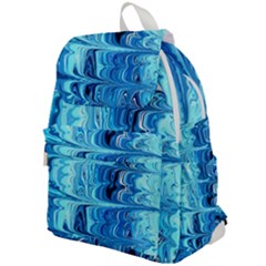 Blue Waves Top Flap Backpack by Sparkle