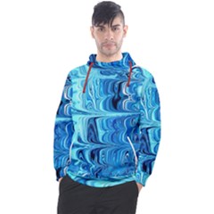 Blue Waves Men s Pullover Hoodie