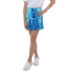 Blue Waves Kids  Tennis Skirt