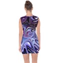 Galaxy Lace Up Front Bodycon Dress View2