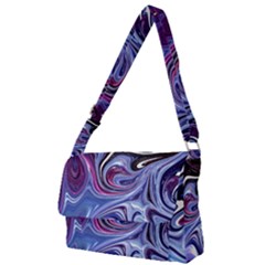 Galaxy Full Print Messenger Bag (l)