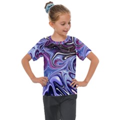 Galaxy Kids  Mesh Piece Tee