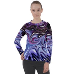 Galaxy Women s Long Sleeve Raglan Tee