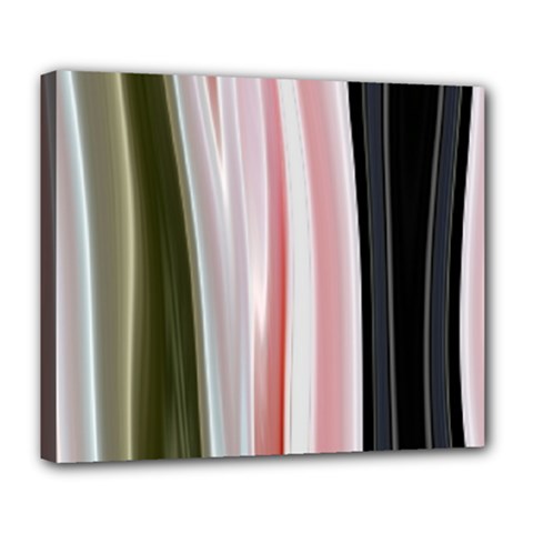 Satin Strips Deluxe Canvas 24  X 20  (stretched) by Sparkle