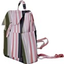 Satin Strips Buckle Everyday Backpack View1