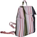 Satin Strips Buckle Everyday Backpack View2