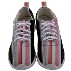 Satin Strips Mens Athletic Shoes