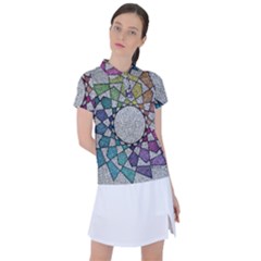 Wirldrawing Women s Polo Tee