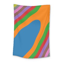 Rainbow Road Small Tapestry by Sparkle