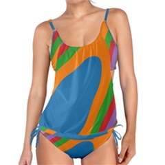 Rainbow Road Tankini Set by Sparkle