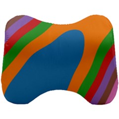 Rainbow Road Head Support Cushion by Sparkle