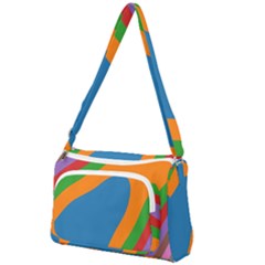 Rainbow Road Front Pocket Crossbody Bag by Sparkle