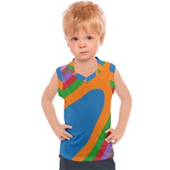 Rainbow Road Kids  Sport Tank Top