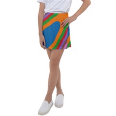 Rainbow Road Kids  Tennis Skirt