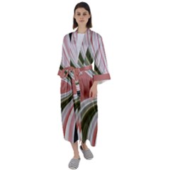 Wrinkle In Time Maxi Satin Kimono