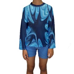 Sea Wrap Kids  Long Sleeve Swimwear by Sparkle