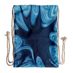 Sea Wrap Drawstring Bag (large) by Sparkle