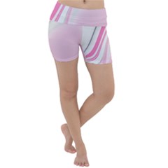 Modern Pink Lightweight Velour Yoga Shorts by Sparkle