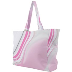 Modern Pink Simple Shoulder Bag by Sparkle