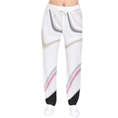 Tech Colors Women Velvet Drawstring Pants