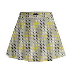 Color Tiles Mini Flare Skirt by Sparkle