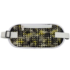 Bricks Cubes Rounded Waist Pouch by Sparkle