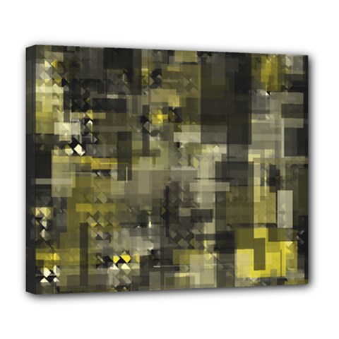 Blocksum Deluxe Canvas 24  X 20  (stretched) by Sparkle