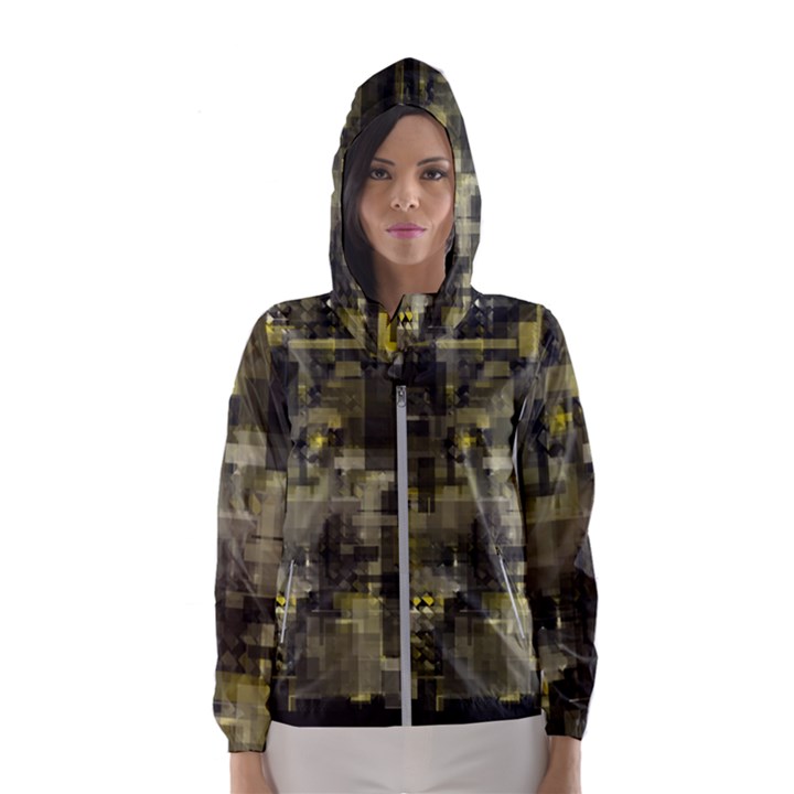 Blocksum Women s Hooded Windbreaker