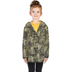 Blocksum Kids  Double Breasted Button Coat by Sparkle