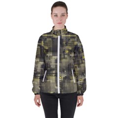 Blocksum Women s High Neck Windbreaker by Sparkle