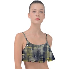 Blocksum Frill Bikini Top