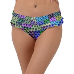 Blocks Stars Frill Bikini Bottom by Sparkle