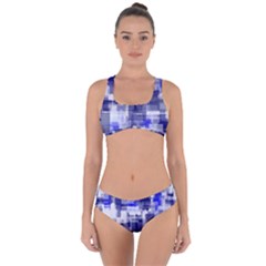 Blockify Criss Cross Bikini Set by Sparkle