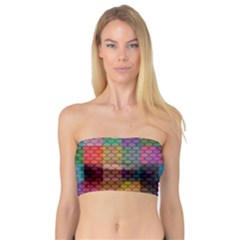 Random Colors Hexagon Bandeau Top by Sparkle